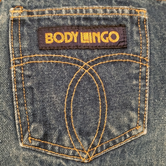 HOST PICK 😊 Vtg Woman's Body Lingo Blue Denim Jeans Excellent Condition - Picture 5 of 7